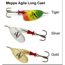 MEPPS LONGCAST-SPINNER-FISHING-TIGER HEAVY-SIZE 5